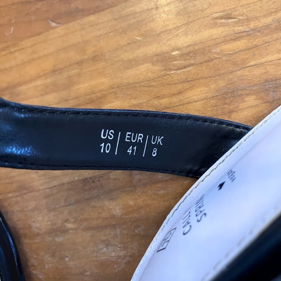 Call It Spring Black Block Heels - Picture 5 of 6